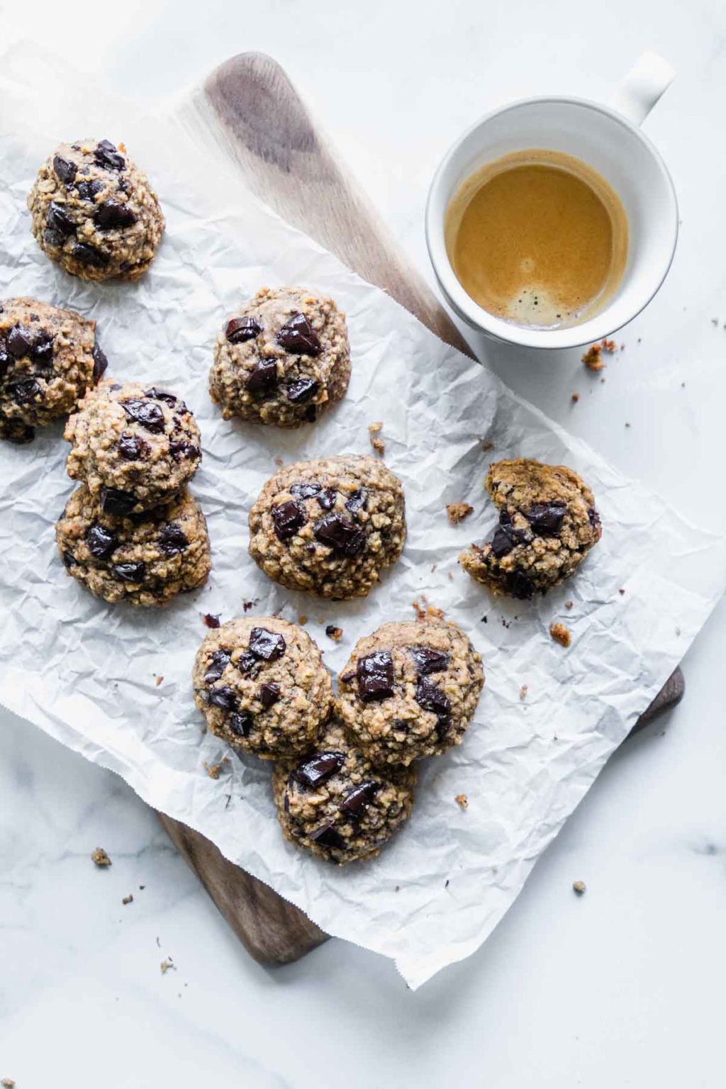 Banana Oatmeal Breakfast Cookies - Katiebird Bakes