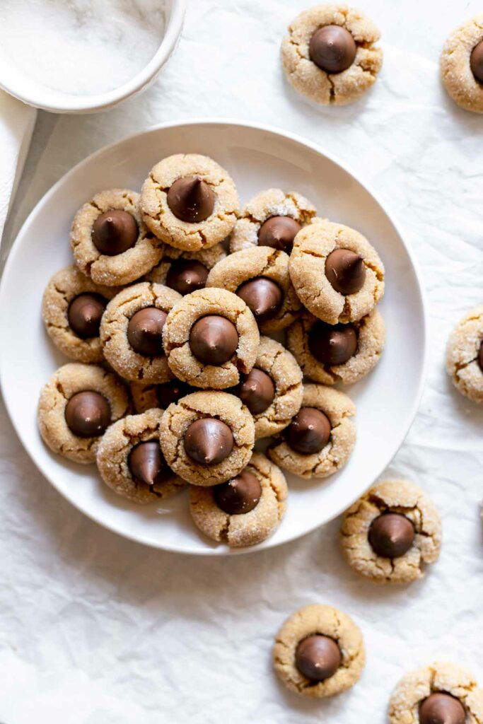 Peanut butter blossoms