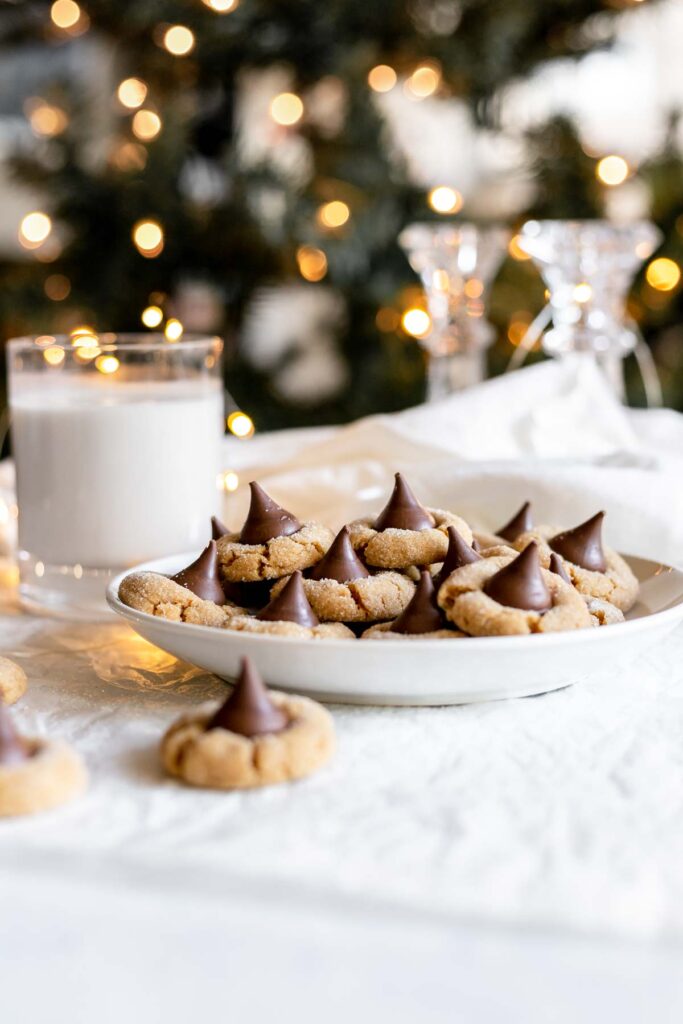 Peanut Butter Blossoms (no Mixer!) - Katiebird Bakes