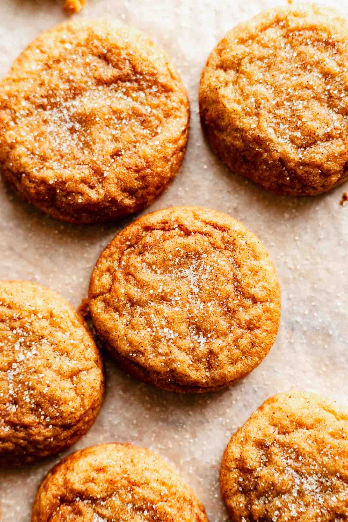 Easy Spiced Pumpkin Snickerdoodle Cookies